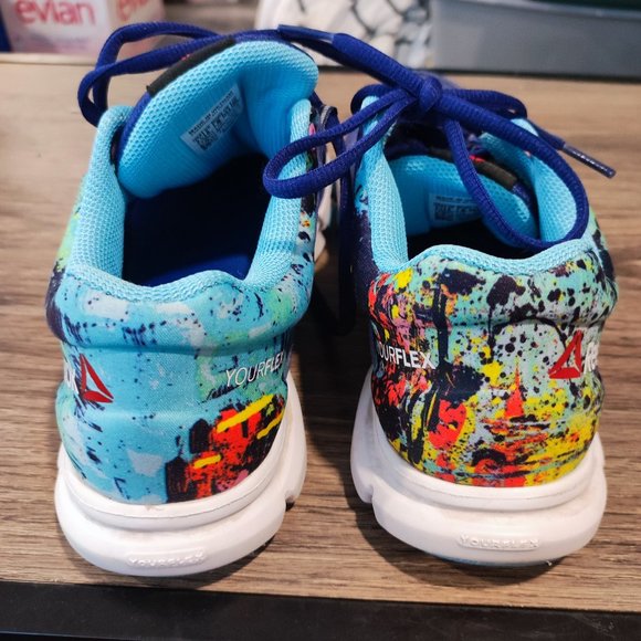 REEBOK YOURFLEX TRAINETTE 8.0WSP RUNNING AND WALKING SHOES women's size 7.5 - Picture 3 of 11